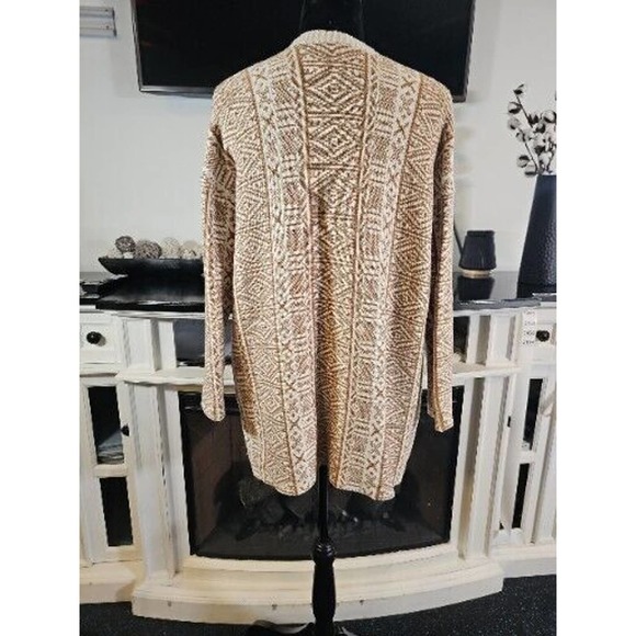 Old Navy Sweater Womens XS Open Front Cardigan Aztec Print - Picture 2 of 8